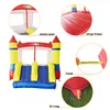 Yard Residential Nylon Bouncelable gonfiabile Castello rimbalzante Casa di trampolina con scivolo per bambini