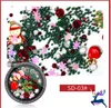 8 Designs Christmas Tree Sok Sneeuwvlok Nail Art Decorations Legering Metalen DIY 3D Nail Rhinestones Accessoires Sieraden Gereedschap