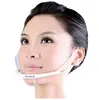 10 stks Permanente make-up Tattoo Leverties en Accessoires Milieu Tattoo Transparant Plastic Gezichtsmasker voor het schoonmaken van benodigdheden