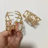 Feestcadeaus Classic Fashion Gold Cute Cat Head Claw Clamp C Hair Clips Side Clip voor dames Favoriete hoofdress Accessories252F