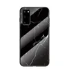 Mobile phone case for s20 mobile phone case s20plus glass drop-resistant gradient marble s20ultra protective cover starry sky