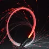 Fiber Optics Light LED 360°Swivel Super Bright Rave Toy EDM Flow Space Dance Whip Stage Novelty Lighting270G