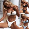 Bikini 2020 Seksi Kadınlar Mayo Brezilyalı Bikini Push Up Mayo Katı Beachwear Mayo Tanga Biquini Bikini Set