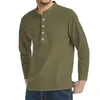 Summer Men's shirt Baggy Cotton Linen Solid Multi-Pocket Short Sleeve Turn-down Collar Shirts hawaiian camisa masculina Button Retro long