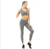 Moda Baitao Esportes de Secagem Rápida Vestuário de Fitness Bolso Net Costura colete Terno de Yoga para As Mulheres