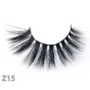 3D wimpers 25 mm Big Eye Lashes 1 Pair Natuurlijke lange dikke handgemaakte wimpers Haarverlenging Populaire stijlen