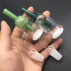 XXL 25mm OD Quartz Banger clou avec verre Carb Cap 4mm Épais Fond Plat Top Core Réacteurs Quartz Nail pour Bong En Verre