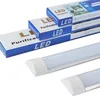 LED Batten 선형 튜브 조명 튜브 LED 천장 조명 정화 튜브 램프 사무실 거실 욕실 주방 차고 창고