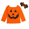 Costumes d'Halloween Ensembles de vêtements pour enfants 2-6T Baby Girls T-shirt + jupe + couvre-chef trois pièces Halloween Party Cosplay Vêtements en gros FSS357