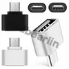 USB 3.0 Type-C Micro OTG Kabeladapter Typ C USB-C OTG Converter för Huawei Samsung Mus Tangentbord USB Disk Flash Inget paket