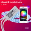 WiFi RGB Controller DC 5-28V Mini 24KEYS Alexa Music Controller Light Strip Controller för RGB LED-remsa