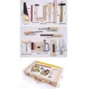 Repair Box Toy Building Multifunctional Woodworking Wooden Tool Kit Pretend Play Set Professional Repair Tool Toy For Kid