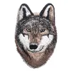 2018 nieuwe mode nieuwe aankomst 10 stks dierlijke wolf patches voor kleding DIY strepen parches ijzer op kleding stickers aangepaste badges