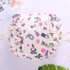 Women Drawstring Travel Cosmetic Bag Printed Makeup Bag Organizer Makeup Cosmetic Bag Case Storage Toiletry Pouch Makeup Tools RRA1081