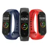 M4 الأساور الذكية 4 fitness tracker ووتش الرياضة سوار القلب معدل ارتفاع ضغط الدم smartband مراقب الصحة معصمه + مربع التجزئة