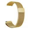 Boucle milanaise magnétique 20 MM 22 MM pour Samsung Gear S2 Classic S3 Frontier Bracelet de montre Bracelet Bracelet en acier inoxydable