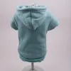 10 colori Maglione per cani autunno e inverno cappotto per cuccioli vestiti per animali multicolori vestiti con cappuccio per animali vestiti caldi per cani Abbigliamento