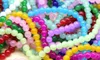 Venta al por mayor de 200pcs One String 4mm Multicolor Imited Jade Glass Beads Redondo Perlas sueltas Semi Precioso Espaciador de Piedra Para Joyería Fabricación DIY