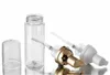 Mousse Bottle 30/50 / 80 ml guld, silver, rosa guld, vit pump huvud transparent skumflaska