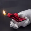 Creative Fashion High Heels Lighter Open Fire New Exotic Shoes Gas Inflatable Mini Lighter