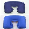 5 Pc Inflatable Pillow Air Cushion Neck Rest U-Shaped Compact Plane Flight Travel Pillows Home Textile 26.5cmx44cm