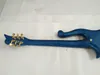 Diamond Series Prince Cloud Metallic Blue Electric Guitar Alder Body, Maple Neck, Symbol Inlay, Gold Truss Rod Cover, Wrap Arround Tailpiece