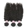 Onda Profunda Brasileira Feixes de Cabelo Humano Raw Não Processado Extensões de Água Corporal Indiano Kinky Curly Wefts2104096