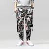 Jcchenfs 2019 Spring Nowe przybycie Kamuflabe Spodnie mężczyzn Jogger hip-hop duży rozmiar elastyczne talia dresowe marki odzież męska