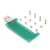 Freeshipping Framboesa Pi Zero W Kit (Sem Fio) BadUSB USB-A Placa Addon + Framboesa Pi Zero W Placa Mãe Pi0 W Set