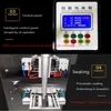 Machine d'emballage quantitative pour sauce tomate au beurre de cacahuète, sauce chili, machine d'emballage de remplissage à trois côtés avec joint arrière