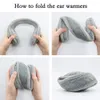 Inverno feminino protetores de ouvido das mulheres dos homens inverno ao ar livre aquecedores sacos de orelha earmuffs bandless velo orelha earcap1294n