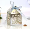 Confezione regalo 50 pezzi piccolo cerchio cava croce scatola di caramelle angelo per baby shower battesimo matrimonio prima comunione battesimo decorazioni per feste1