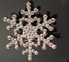 AiNian vente dame mode broches charmant cristal strass broche licorne grand flocon de neige broche broches bijoux Broches GB1418