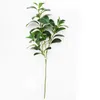 Single Stem Pepermunt Blad Takken Simulatie Groene Pepermunt Boom Stengels Groene Muur Decoratieve Kunstmatige Groene Plant