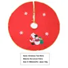 Kerstdecoraties 1 van de mooie rode boom rok Cover Decor Sneeuwmanjurk Decoratie1