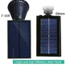 Solar Powered 4/7 LED Lamp ajustável Spotlight Solar In-Ground Recados IP65 Waterproof Paisagem Luz Iluminação exterior