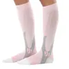 ROPALIA Chaussettes de compression extensibles pour hommes et femmes, sous le genou