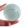 Modello di baseball in cristallo Ornamento artigianale Sfera da 6 cm Biglie di vetro decorative Palline Home Office Desktop Decorazioni fai da te Artigianato Regalo