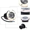 Focos LED de 5W para exteriores, camino de jardín, luces subterráneas para patio, luz de paisaje IP67, resistente al agua, CA 85-265V