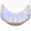 LED UV-lampa Infraröd Induktion Gel Nail Dryer Manicure Tool Dry Machine för all Curing Nail Gel USB-kontakt HHA-135