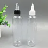 2018 Hot Selling Clear 120ML Plastic Squeeze Bottles With Beak Caps 120 ml Empty E Liquid Bottles PET Ejuice Bottles 4OZ 450Pcs DHL