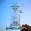 Mobius Sidecar Mouthpiece Glass Bong Clear Water Pipes With Matrix Percolator Perc Hookahs 18.8mm Female Joint Dab Rig With Glass Bowl MB01