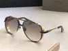 Nuovi lussuosi occhiali da sole Populari lussuosi Edizione limitata Otto uomini Design K Gold Piloti Frame di taglio cristallino Le lente di qualità superiore 8565442