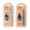 LAW eVod eGo Preriscaldare la penna del vaporizzatore 510 Filo Vape Batteria 1100mah Tensione regolabile Sigaretta elettronica Fumo Vapes Band