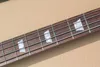 Factory Custom Left Handed Black Electric Bass Guitar with 4 StringsRosewood FretboardChrome HardwaresCan be customized3468669