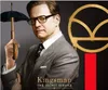 Kingsman Star Trailer pressochi per uomini 52-20-145 Italia Frame a pianta pura per gli occhiali da prescrizione Custodia a set completo 287U