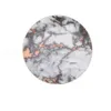 Marble Plates Ceramic Dishes Gold Inlay Porcelain Dessert Plate Steak Salad Snack Cake Plates Tableware Dinnerware RRA2007