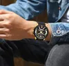 Curren MENS OTTRADI Top Brand Brand Luxury Leather Sports Watch Men Fashion Chronograph Quartz Man Oroofriproof Relogio Masculino2197654
