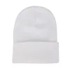 Solid Unisex Beanie Autumn Winter Wool Blends Soft Warm Knitted Cap Men Women Skull Cap Hats Gorro Ski Caps 13 Colors Beanies4855593