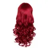 Taille: réglable Sélectionner la couleur et le style Perruque synthétique Cheveux colorés Couleur mélangée Long Bouclés Ondulés Femmes Cosplay Perruques Fête